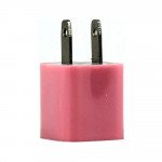 Wholesale Cell Phone House Power Adapter (Pink)